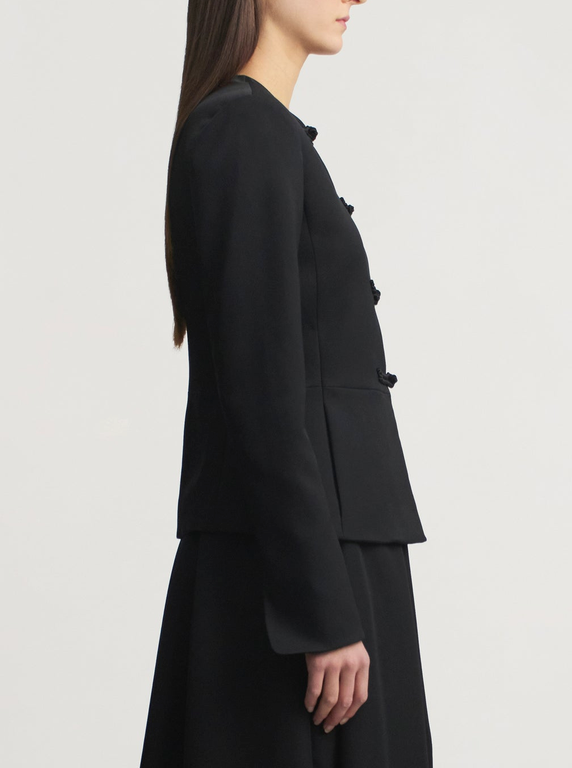 Tilda Jacket In Grampian Twill Black