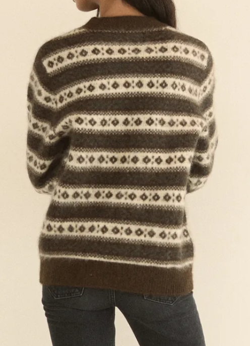 Myles sweater sandhamm jacquard