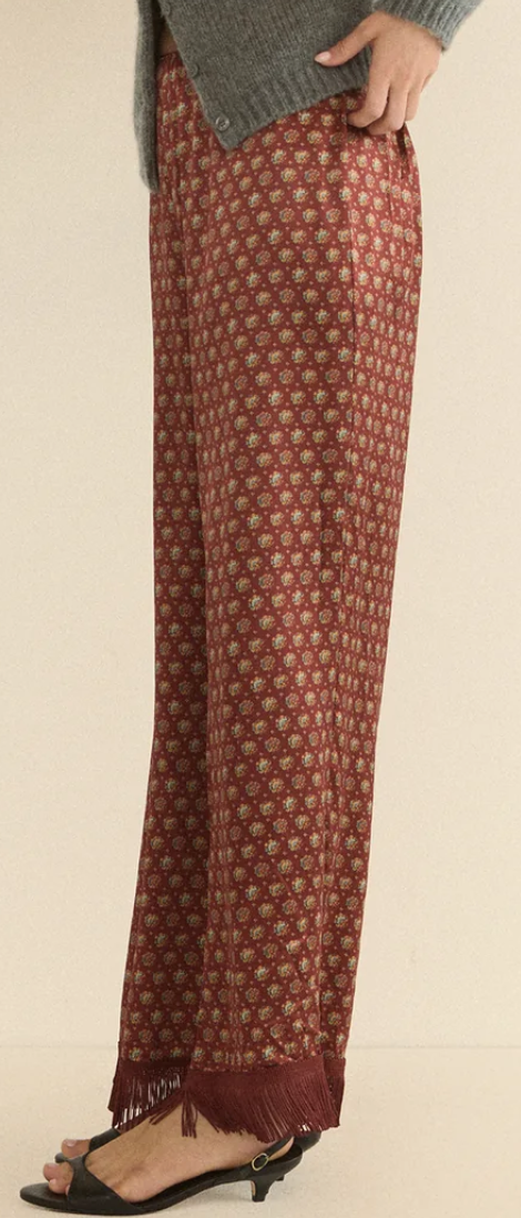 Lavon fringe pant san sebastian foulard