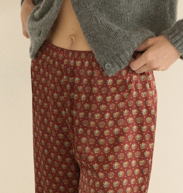 Lavon fringe pant san sebastian foulard