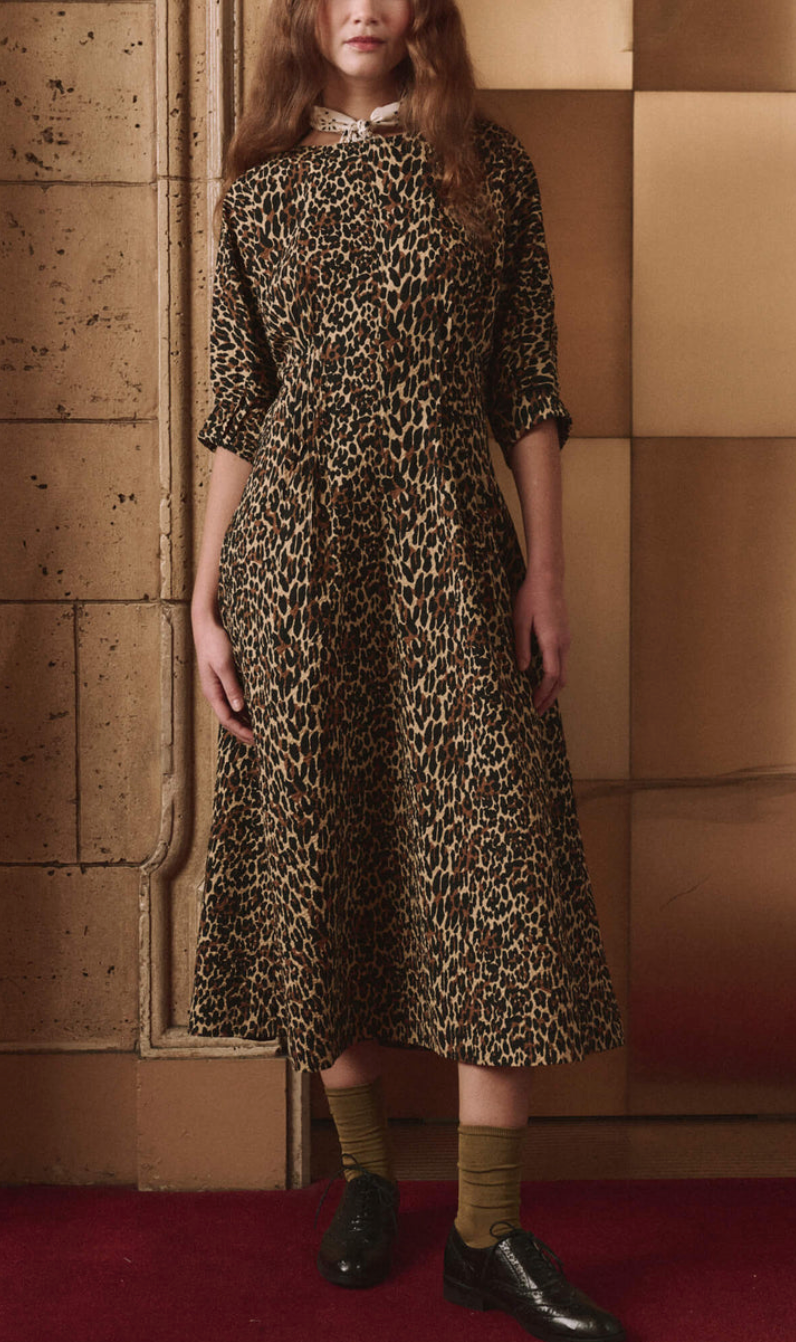 The Hartford Dress Leopard