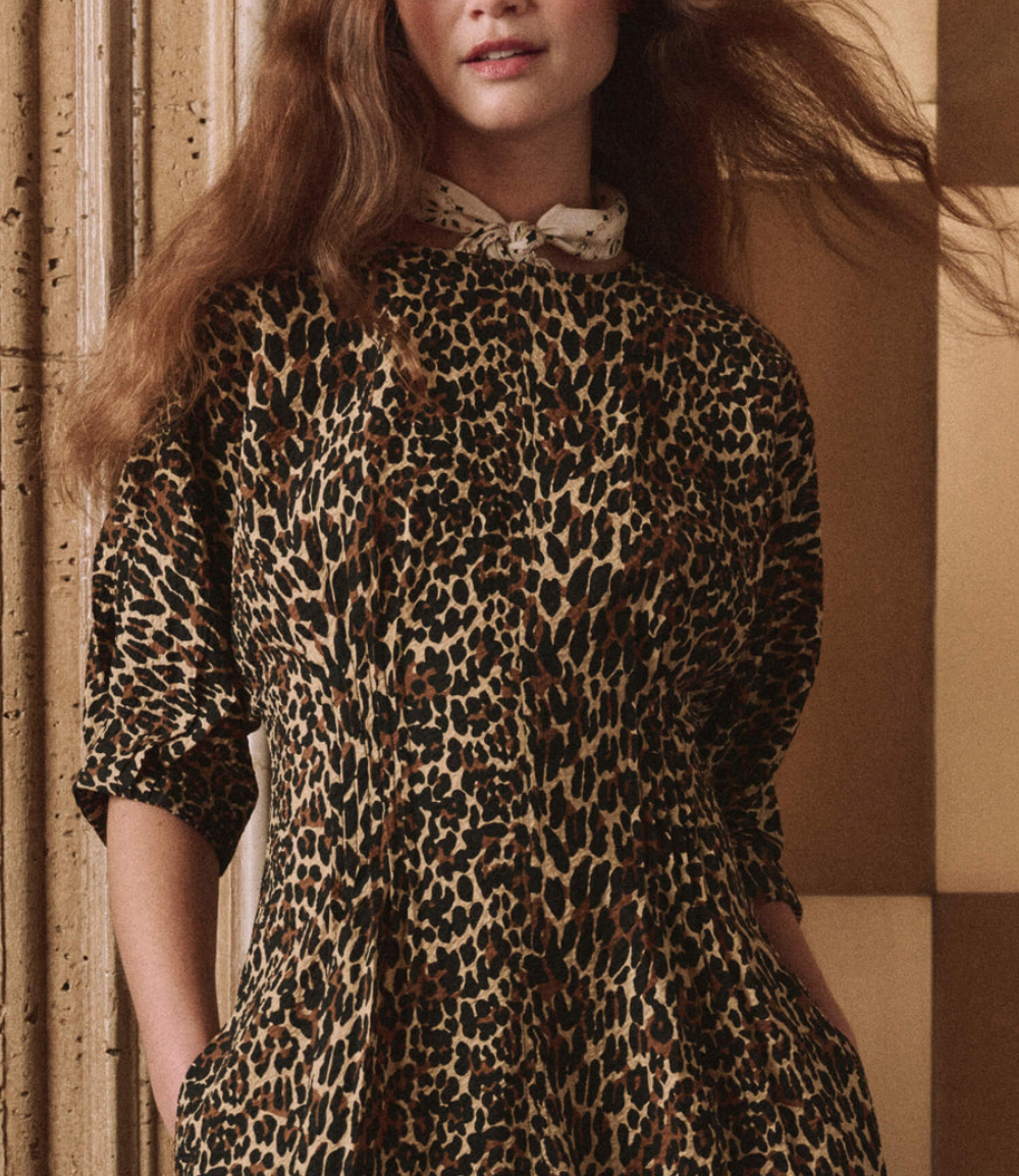 The Hartford Dress Leopard
