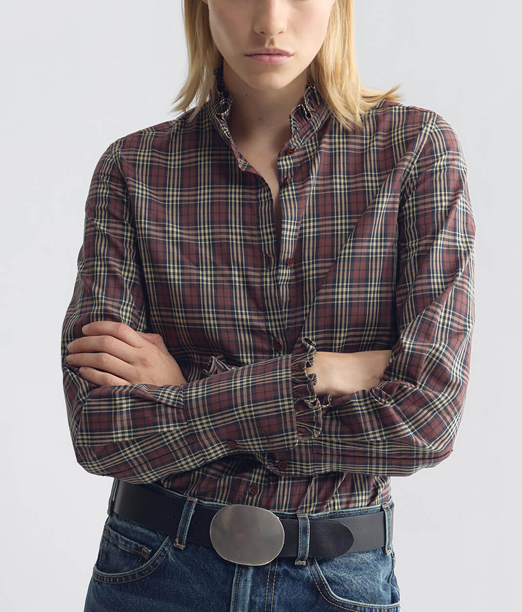 Elio Shirt Rustic Check