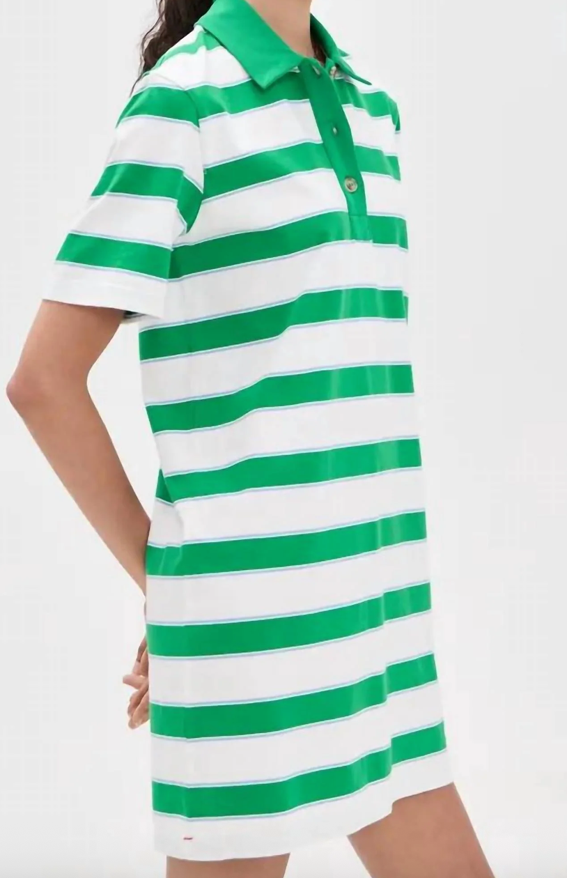 saltwater stripe johnny dress