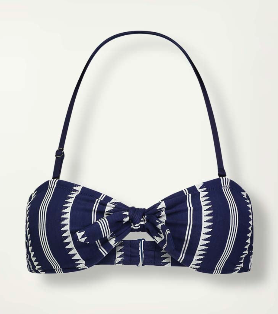 Ava Bandeau Top Nunu Navy