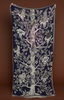 wool scarf archimede navy