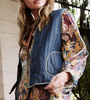 The reversible shepherd vest sierra wash with cream plush