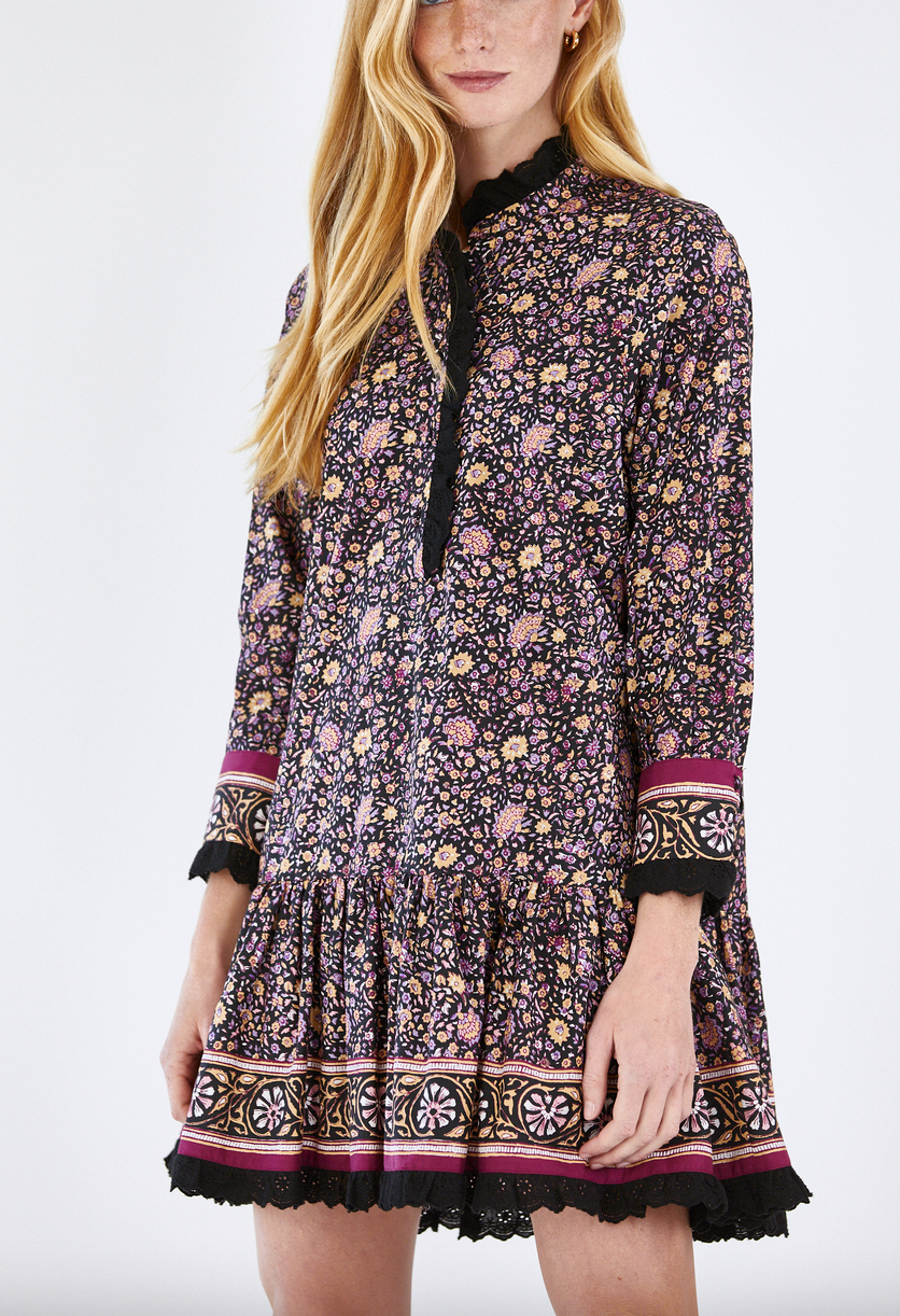 Carter dress midnight floral