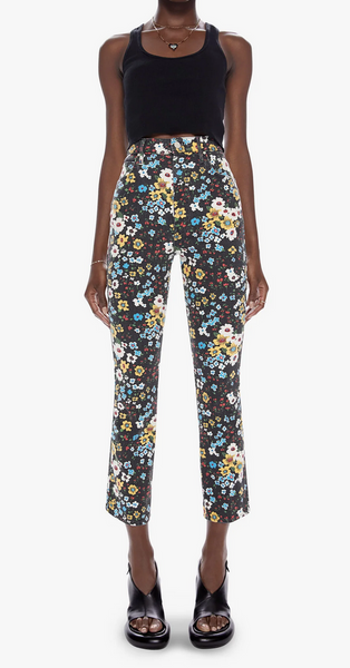 high waisted smokin double ankle pushing daisies