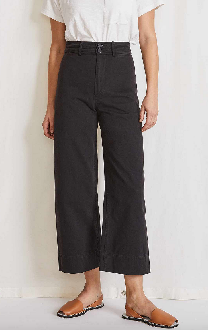 Chino merida pant black