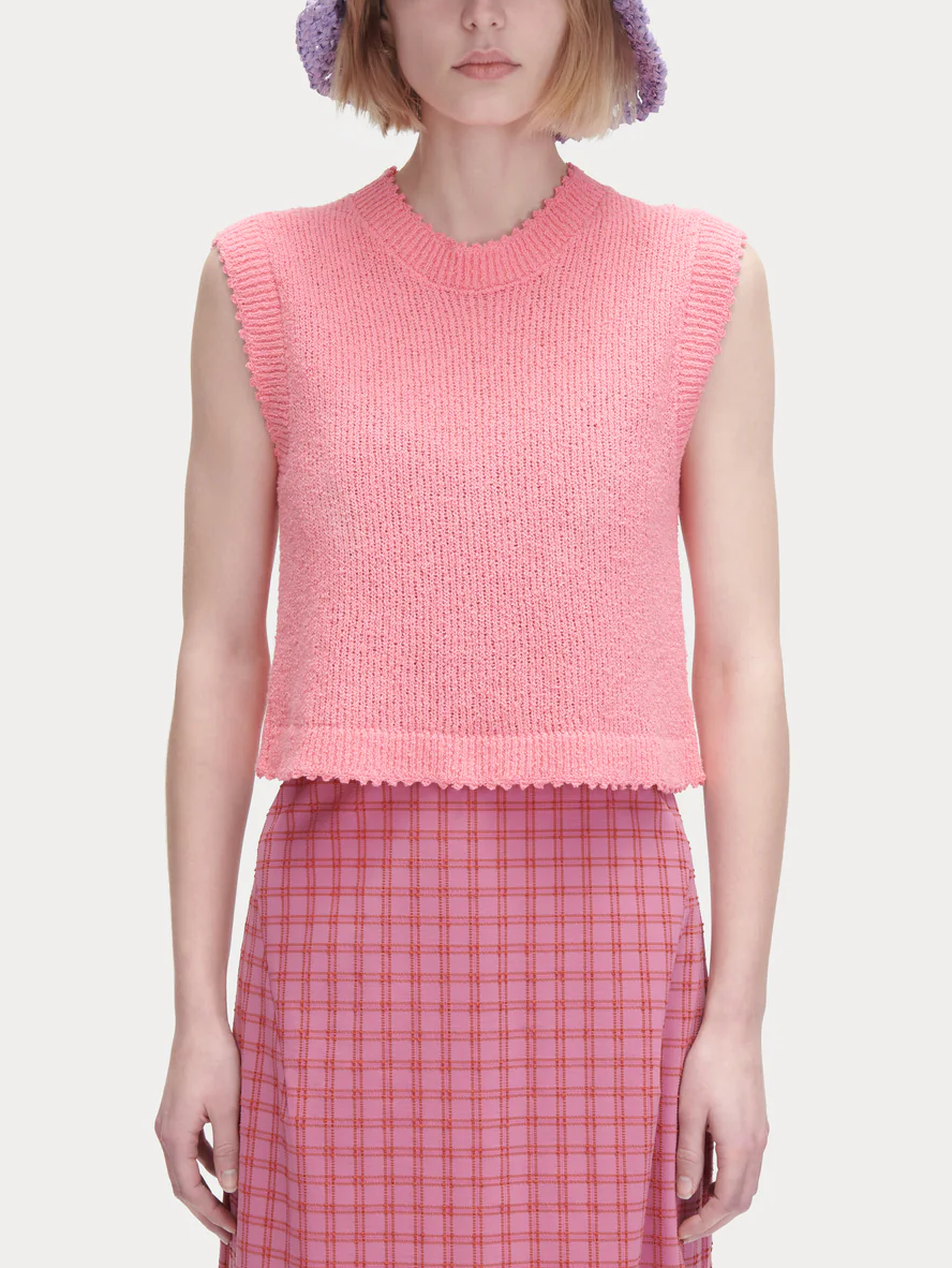 Relent top neon pink