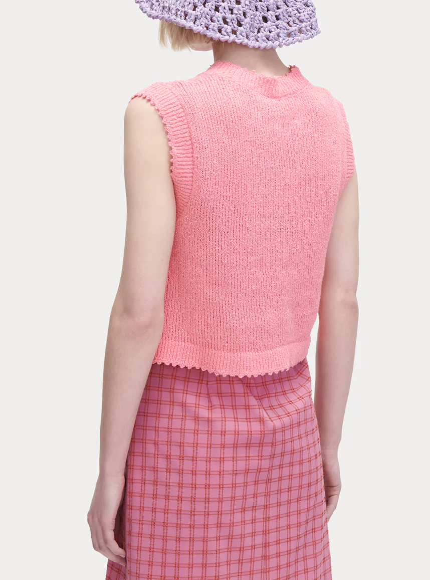 Relent top neon pink