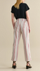 Pizzy trousers cream stripe