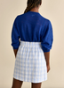 April skirt lilac check