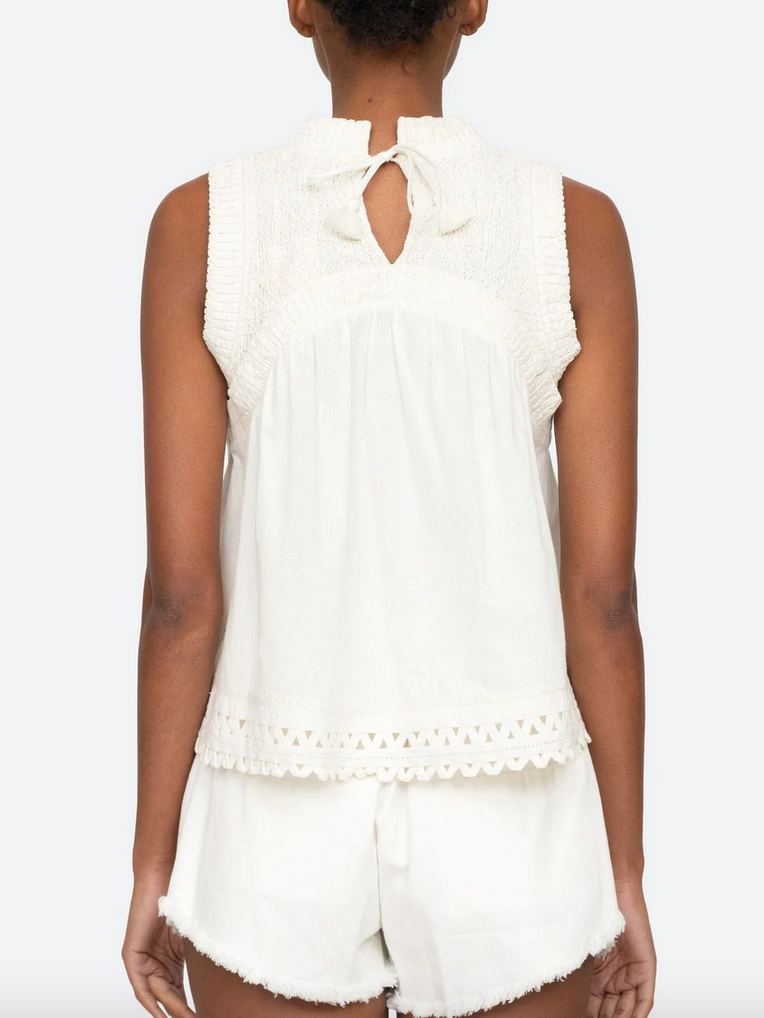 Willa tank white