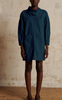 Ulsan dress Prussian blue